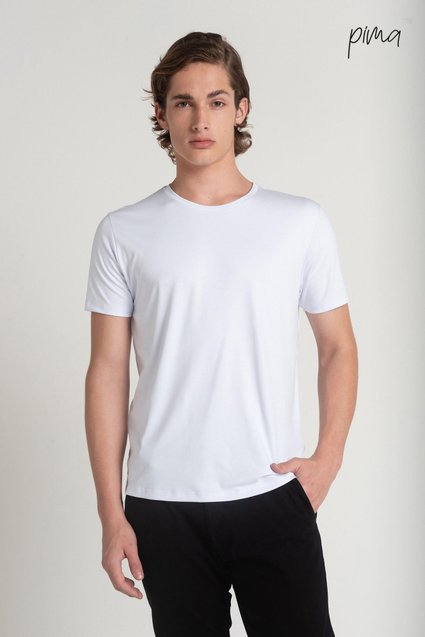 Camiseta Super Pima Interloque Gola C