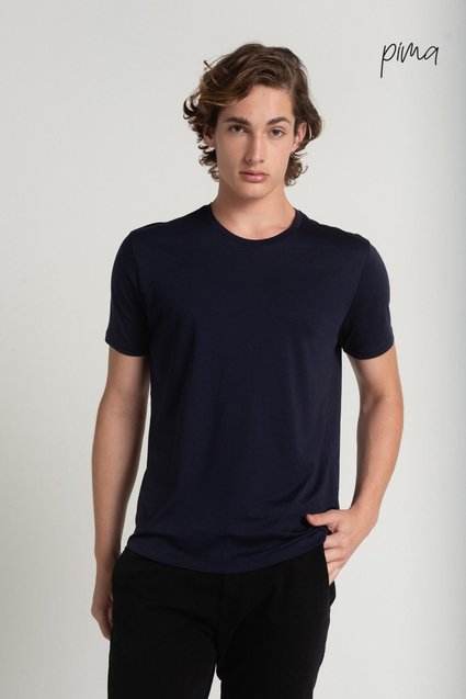 Camiseta Super Pima Interloque Gola C