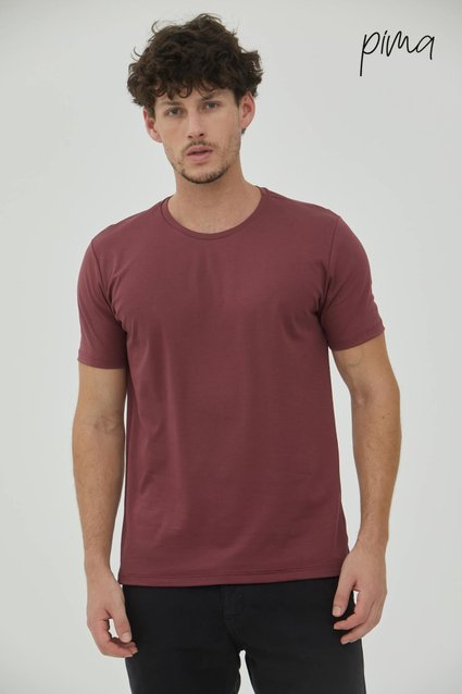 Camiseta Super Pima Interloque Gola C