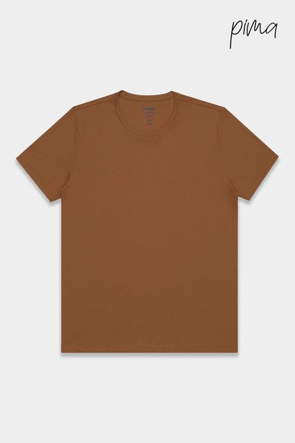 Camiseta Super Pima Interloque Gola C