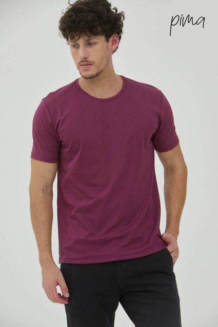 Camiseta Super Pima Interloque Gola C