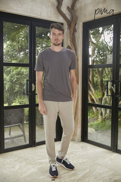 Camiseta Super Pima Interloque Gola C