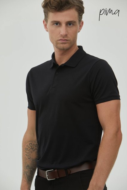 Camisa Polo Super Pima Interloque