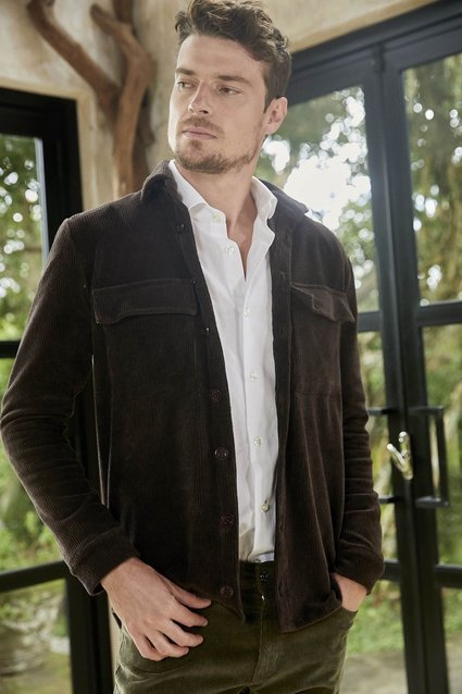 Overshirt Veludo Cotelê