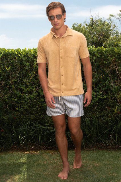 Camisa Atoalhada Greece