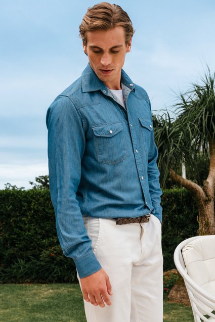 Camisa Jeans Classic Denim