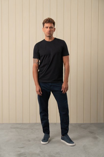 Camiseta Básica Algodão Egípcio Gola C