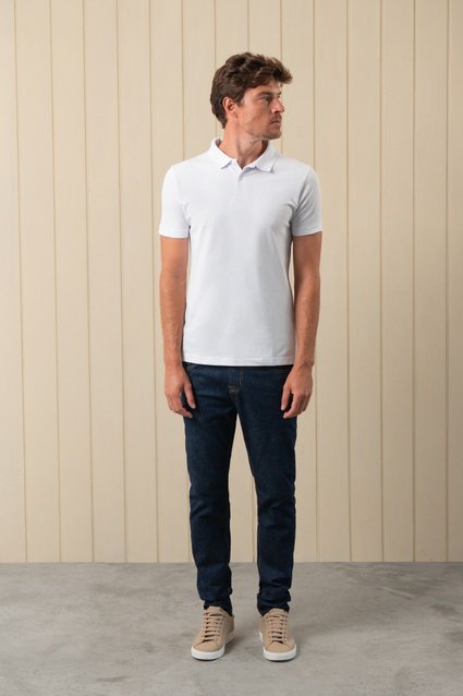 Camisa Polo Super Pima Interloque