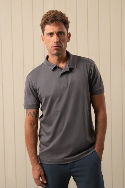 Camisa Polo Super Pima Interloque
