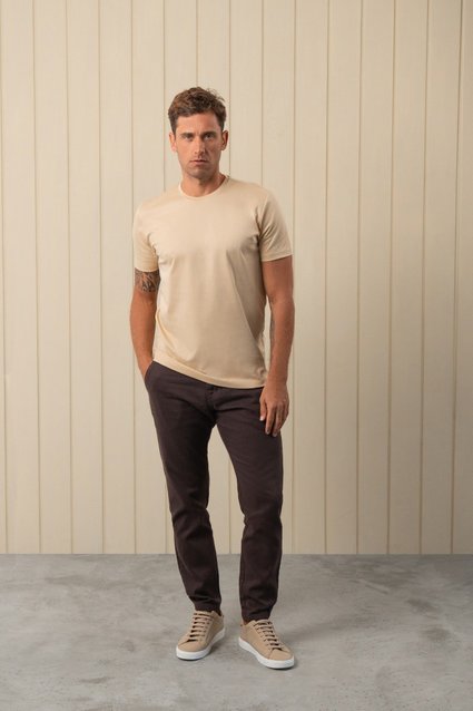 Camiseta Super Pima Interloque Gola C