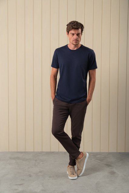 Camiseta Super Pima Interloque Gola C