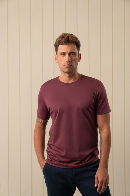 Camiseta Super Pima Interloque Gola C