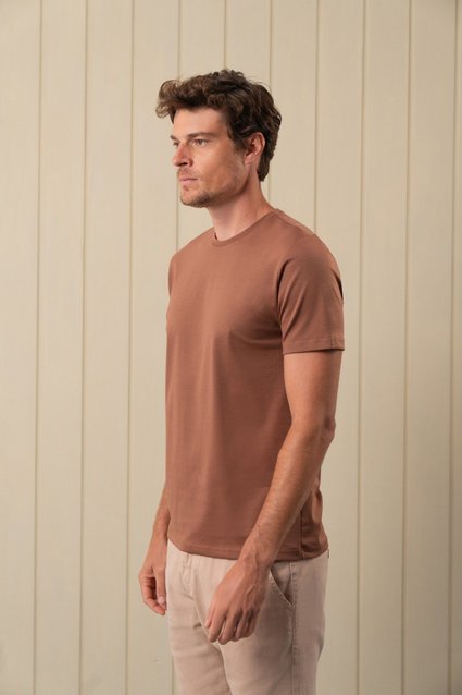 Camiseta Super Pima Interloque Gola C