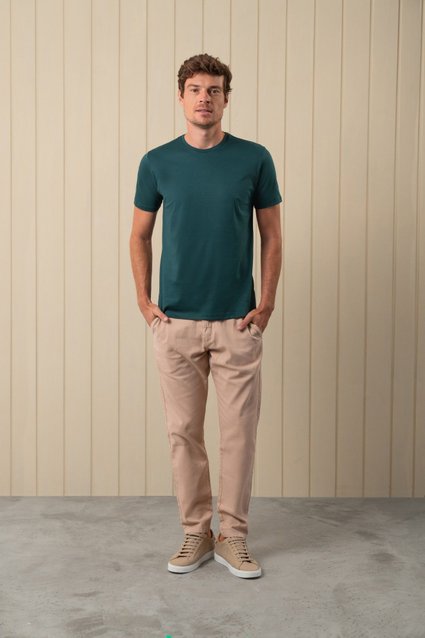 Camiseta Super Pima Interloque Gola C