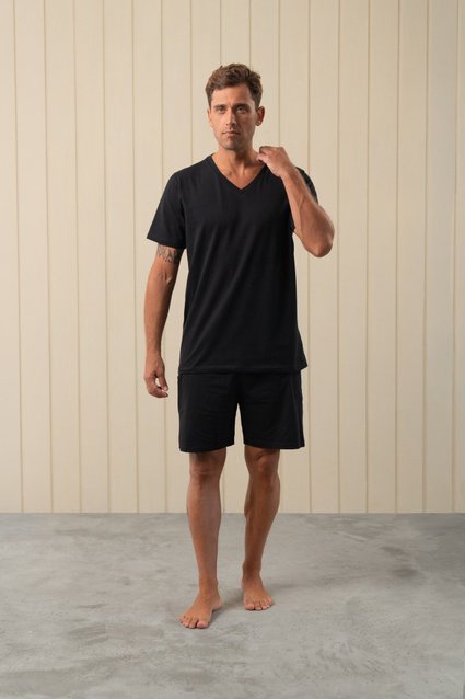 Pijama Curto Algodão Egípcio