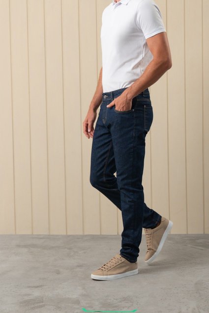 Calça Jeans Raw Denin Slim Fit