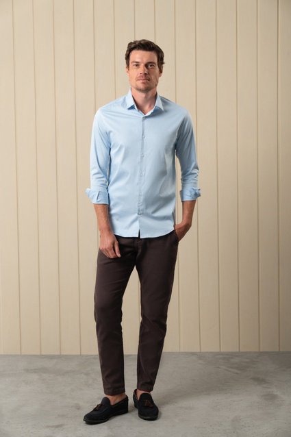 Camisa Social Algodão Egípcio